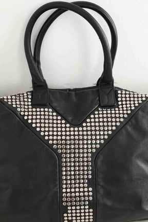 Sac porté épaule Yves Saint Laurent Easy rock Noir en Cuir