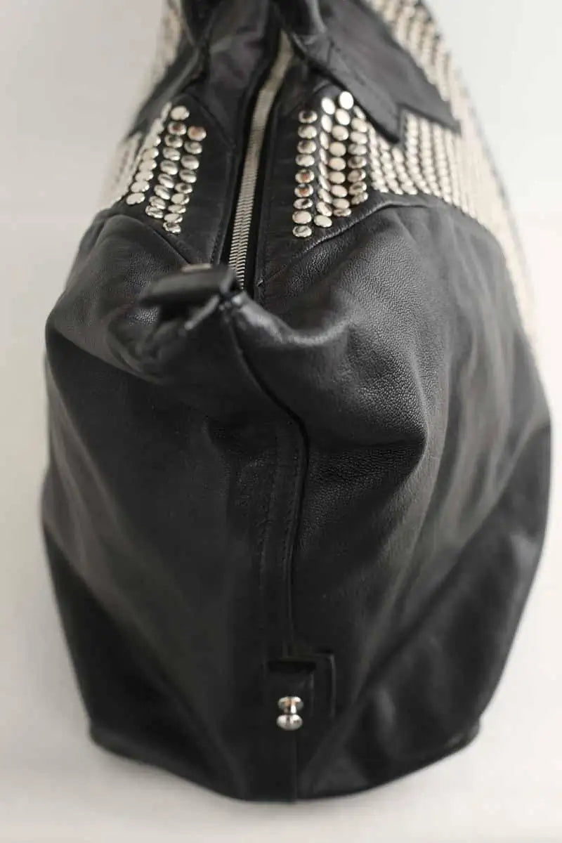 Sac porté épaule Yves Saint Laurent Easy rock Noir en Cuir