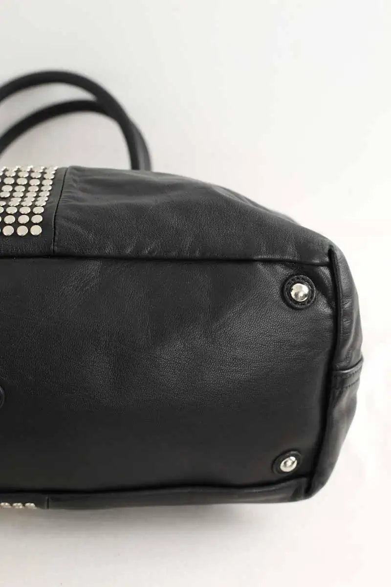 Sac porté épaule Yves Saint Laurent Easy rock Noir en Cuir
