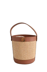 Sac Seau Meraki Heritage Camel en Osier - Seconde Main