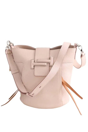 Sac Seau Tod's Double T  Beige en Cuir - Seconde Main