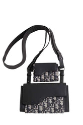 Sacoche Dior Pochette à bandoulière Elite Noir en Cuir - Seconde Main