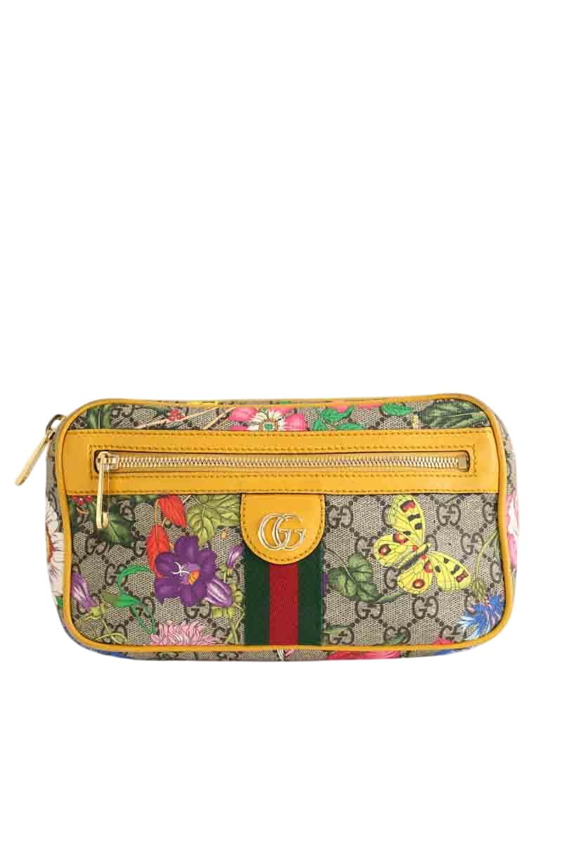 Sacoche Gucci Jaune en Cuir - Seconde Main
