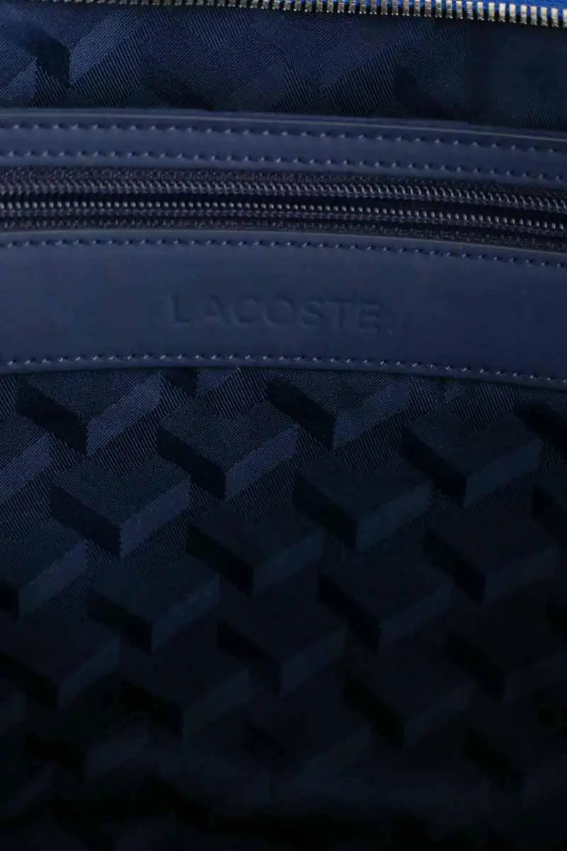 Sacoche Lacoste Bleu en Cuir
