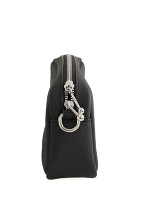 Sacoche Lacoste Noir en Cuir