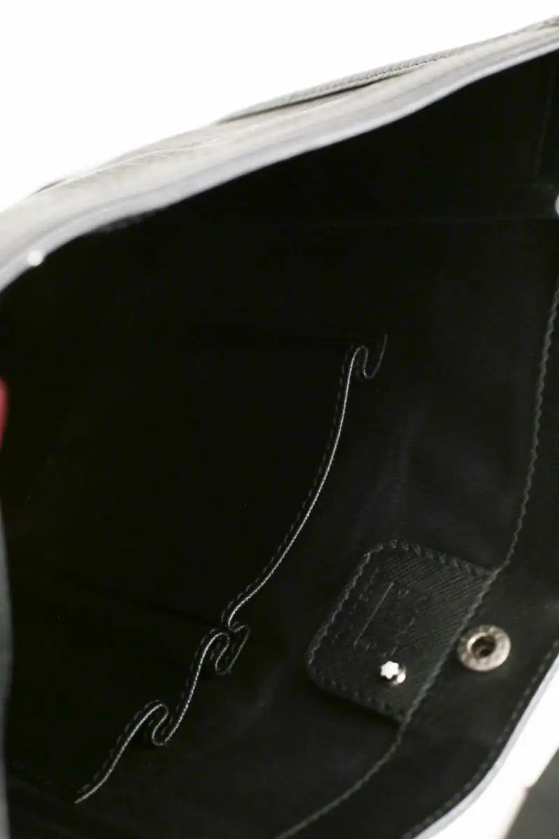 Sacoche Montblanc Noir en Cuir