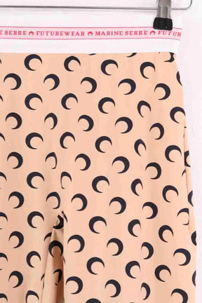 Legging Marine Serre Rose en Synthétique