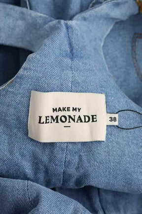 Salopette Make My Lemonade Bleu en Coton