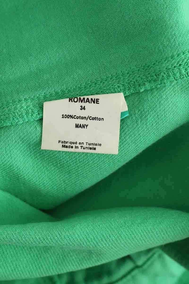 Salopette Modetrotter Romane Vert en Coton
