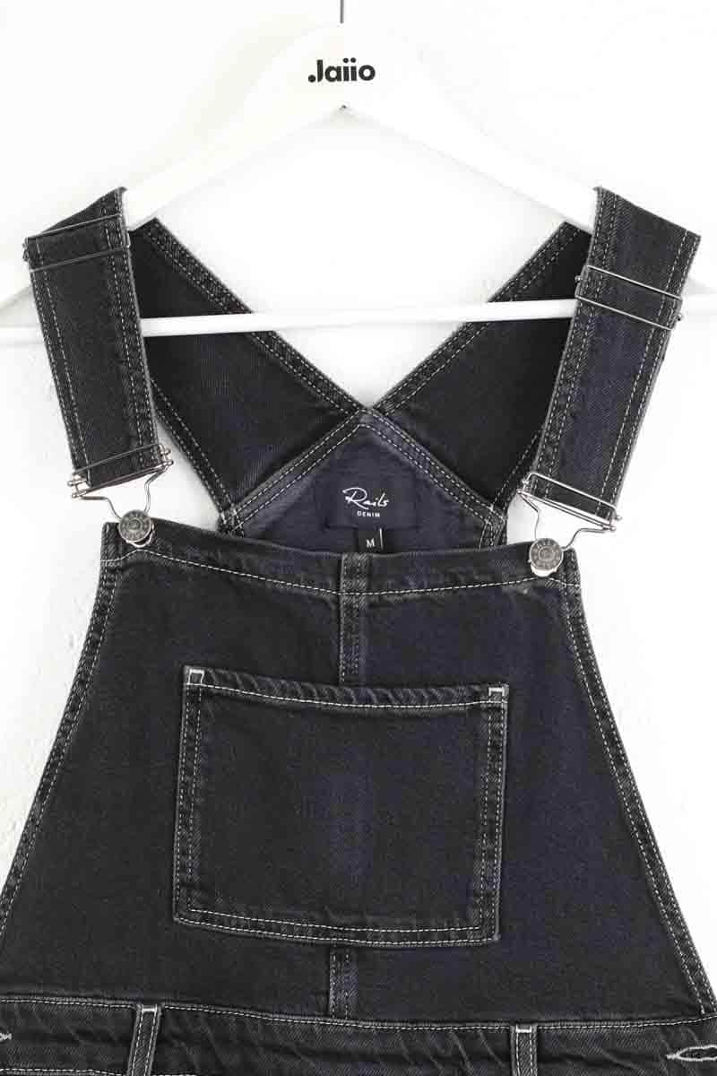 Salopette Rails Noir en Coton