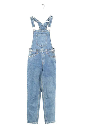 Salopette Sézane Bleu en Coton, taille XS - Seconde Main