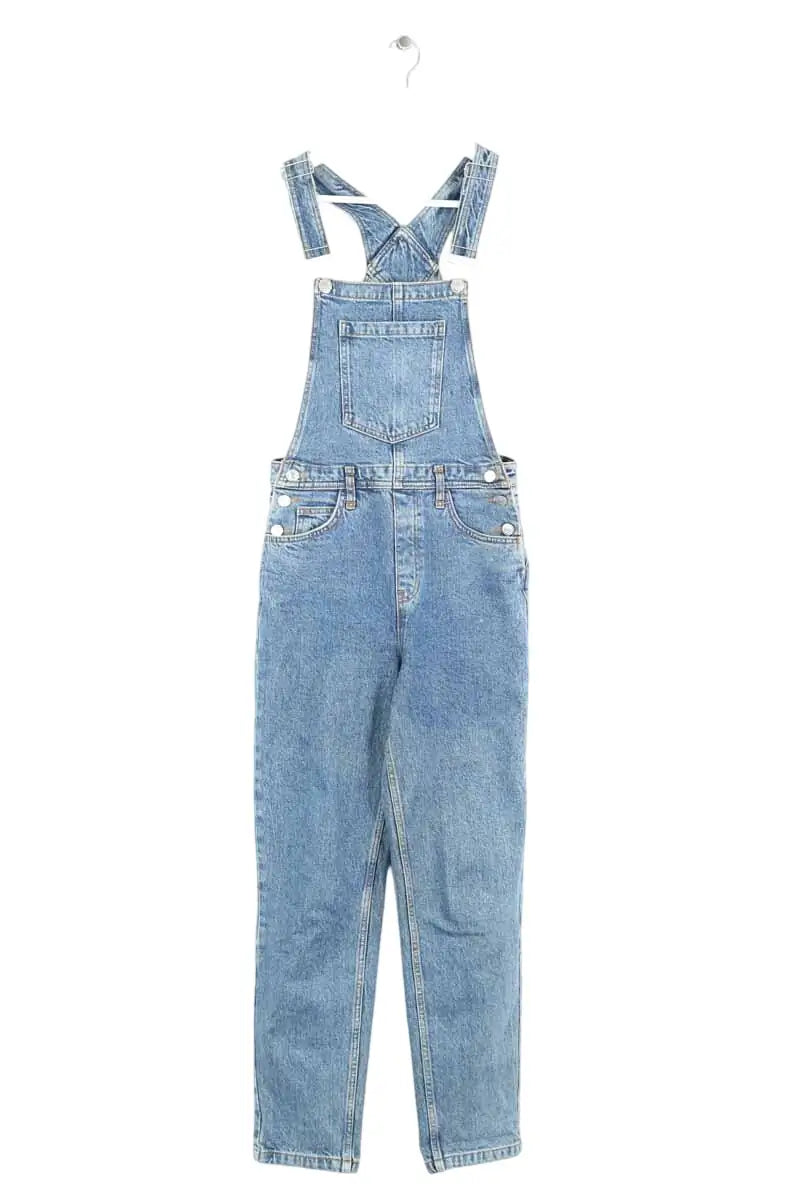 Salopette Sézane Bleu en Coton, taille XS - Seconde Main