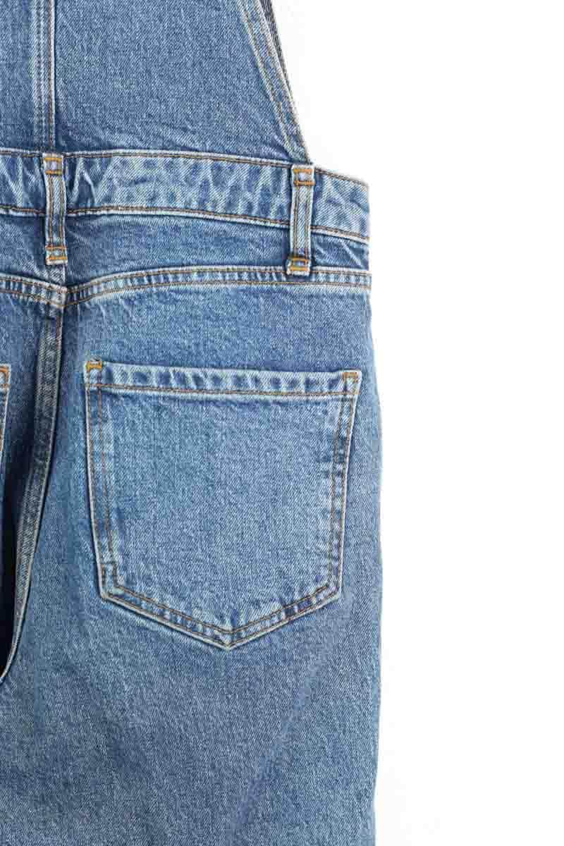 Salopette Sézane Bleu en Coton