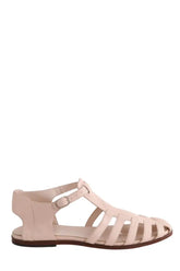 Sandales Agnès B. Rose en Cuir, taille 40 - Seconde Main