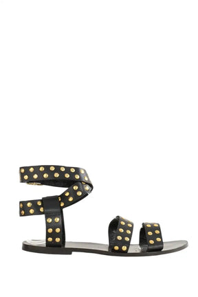 Sandales Anine Bing Noir en Cuir, taille 40 - Seconde Main