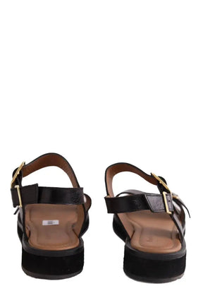 Sandales Anthology Paris Noir en Cuir