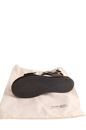Sandales Anthology Paris Noir en Cuir