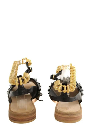 Sandales Balenciaga Noir en Cuir