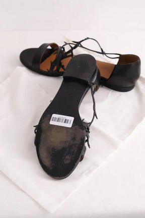 Sandales Balenciaga Thorn Noir en Cuir