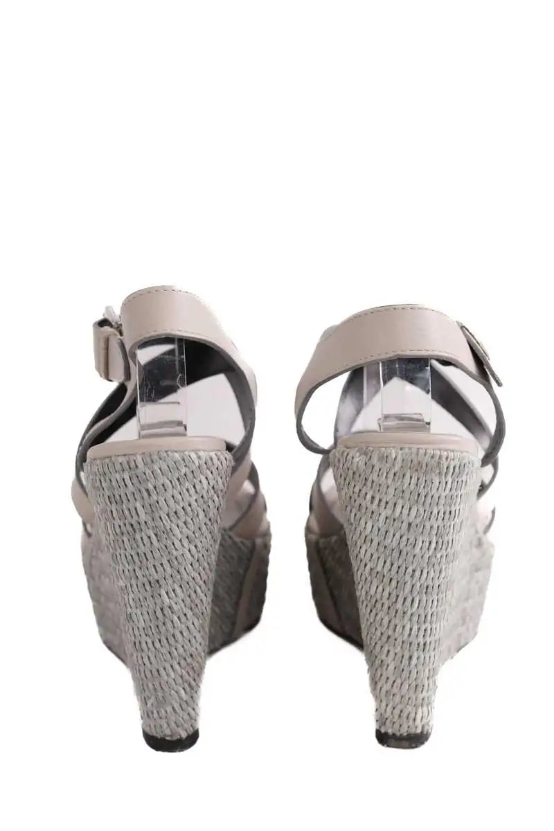 Sandales Barbara Bui Gris en Cuir
