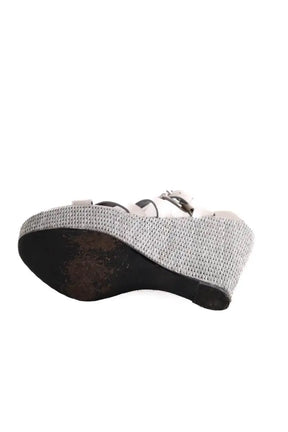 Sandales Barbara Bui Gris en Cuir
