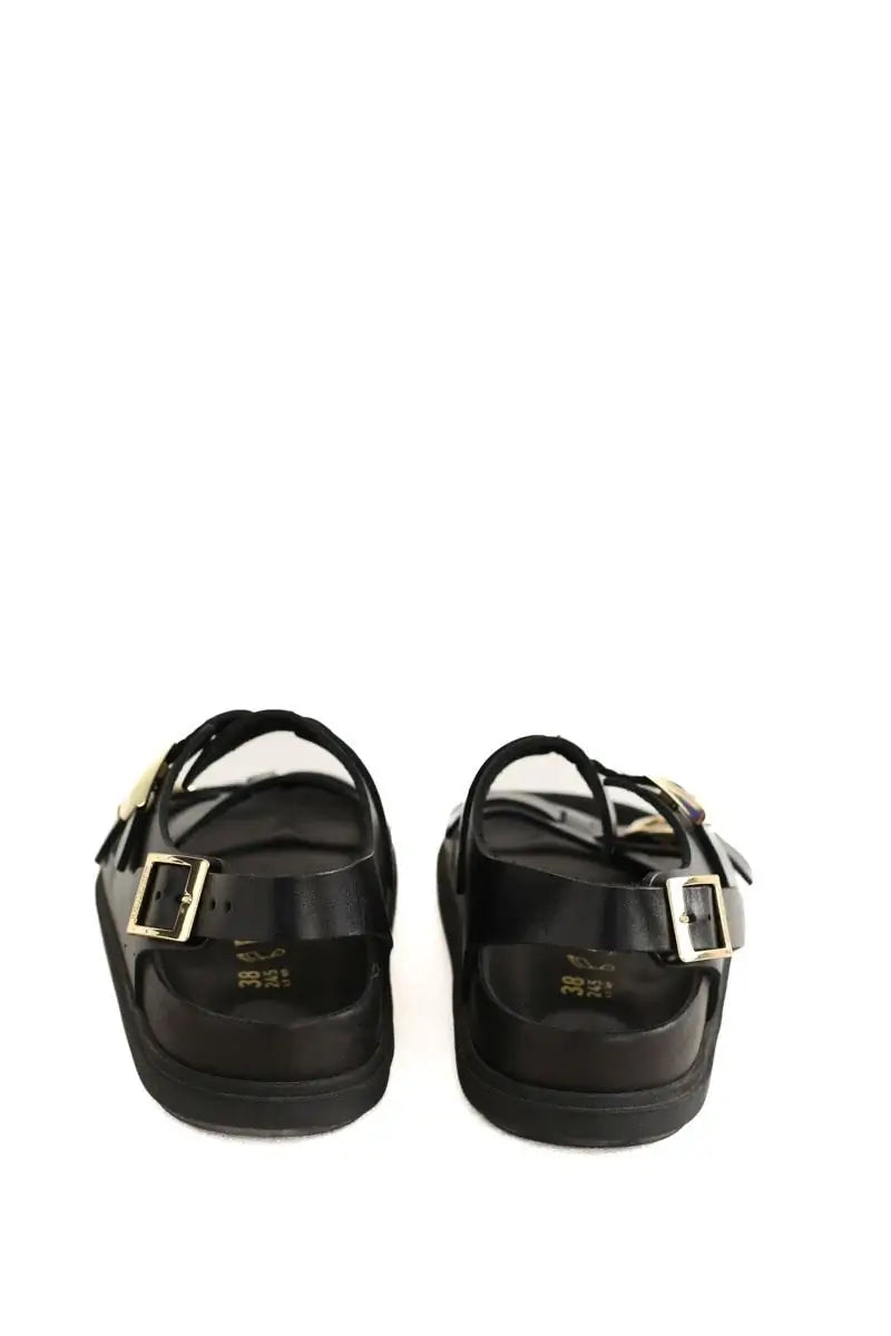 Sandales Birkenstock Noir en Cuir