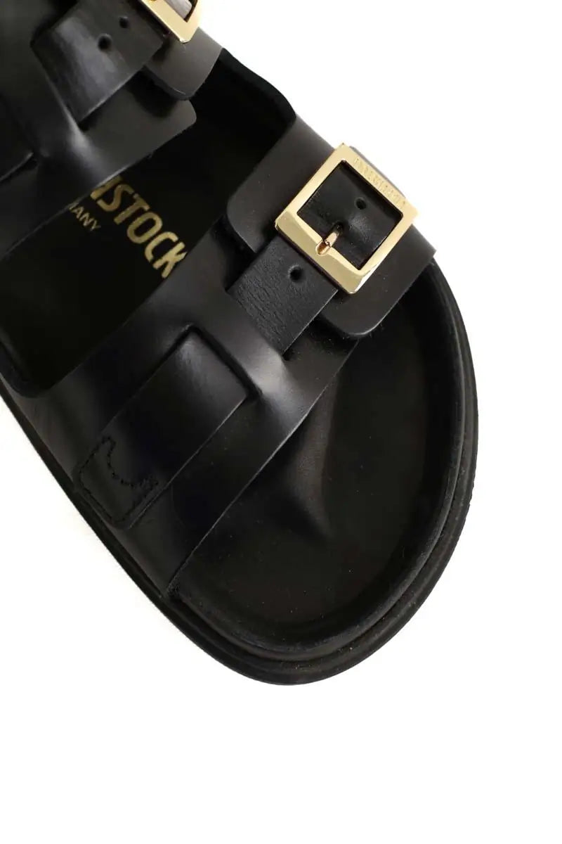Sandales Birkenstock Noir en Cuir
