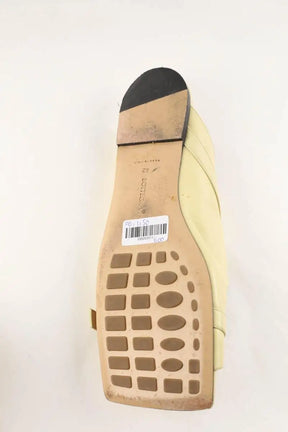 Sandales Bottega Veneta Jaune en Cuir