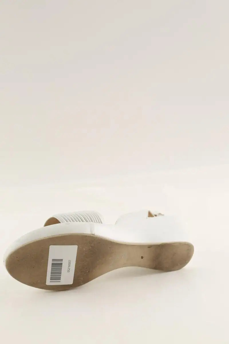 Sandales Carel Blanc en Cuir