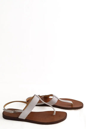 Sandales Celine Blanc en Cuir
