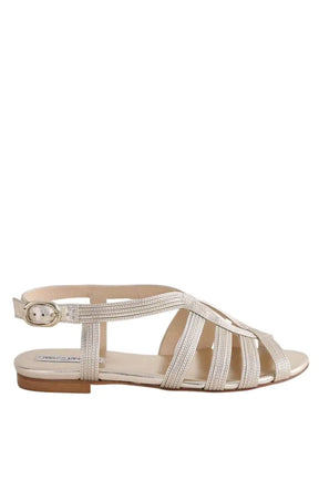 Sandales Charles Kammer Doré en Cuir, taille 37 - Seconde Main