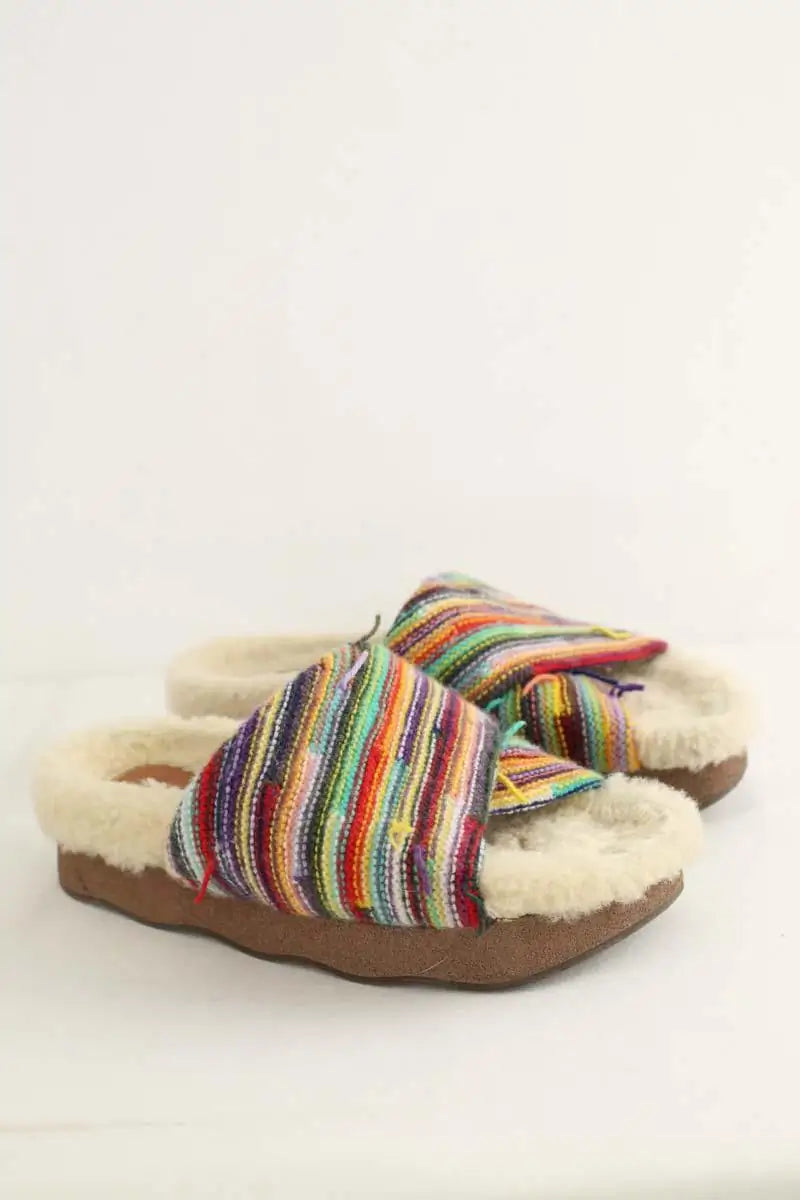 Sandales Chloé Multicolore en Tissu