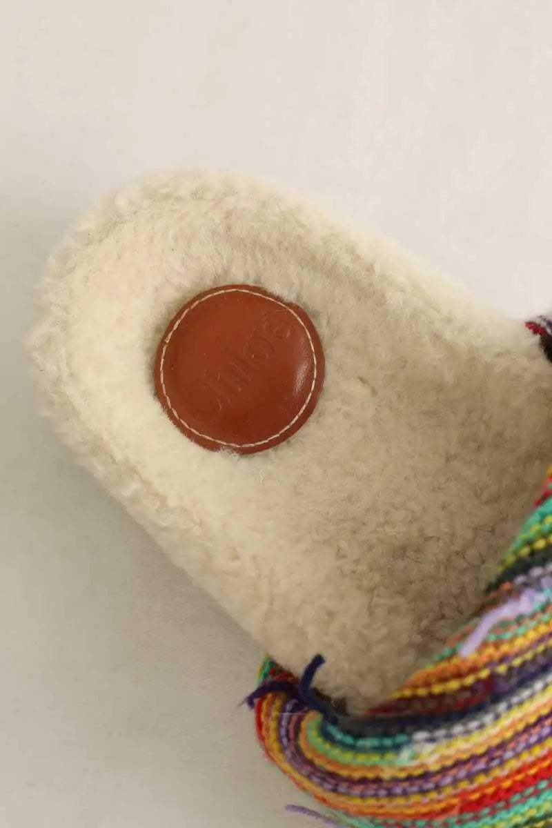Sandales Chloé Multicolore en Tissu