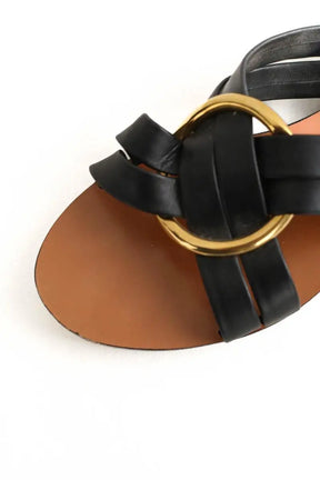 Sandales Chloé Noir en Cuir
