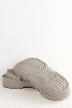 Sandales Crocs Beige en Synthétique