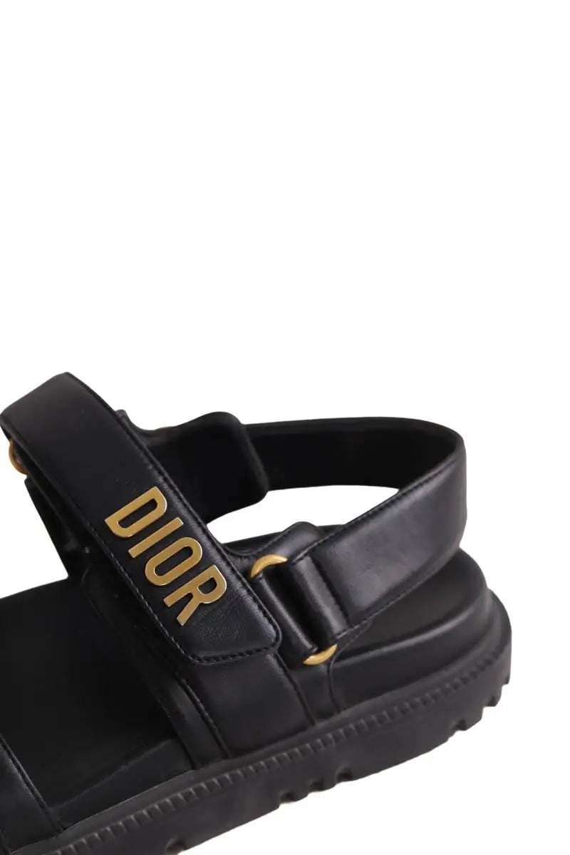 Sandales Dior DiorAct Noir en Cuir
