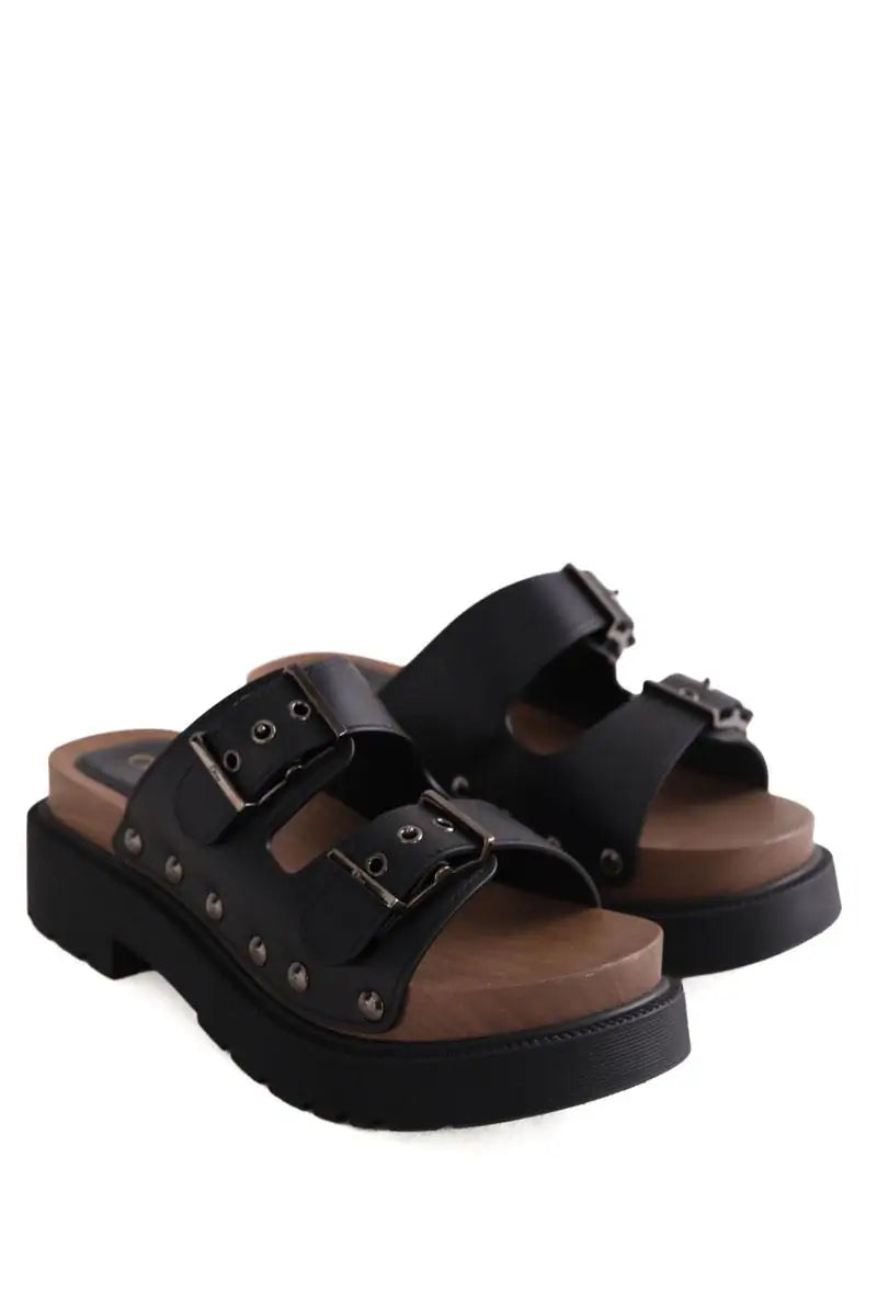 Sandales Dior Diorquake Noir en Cuir