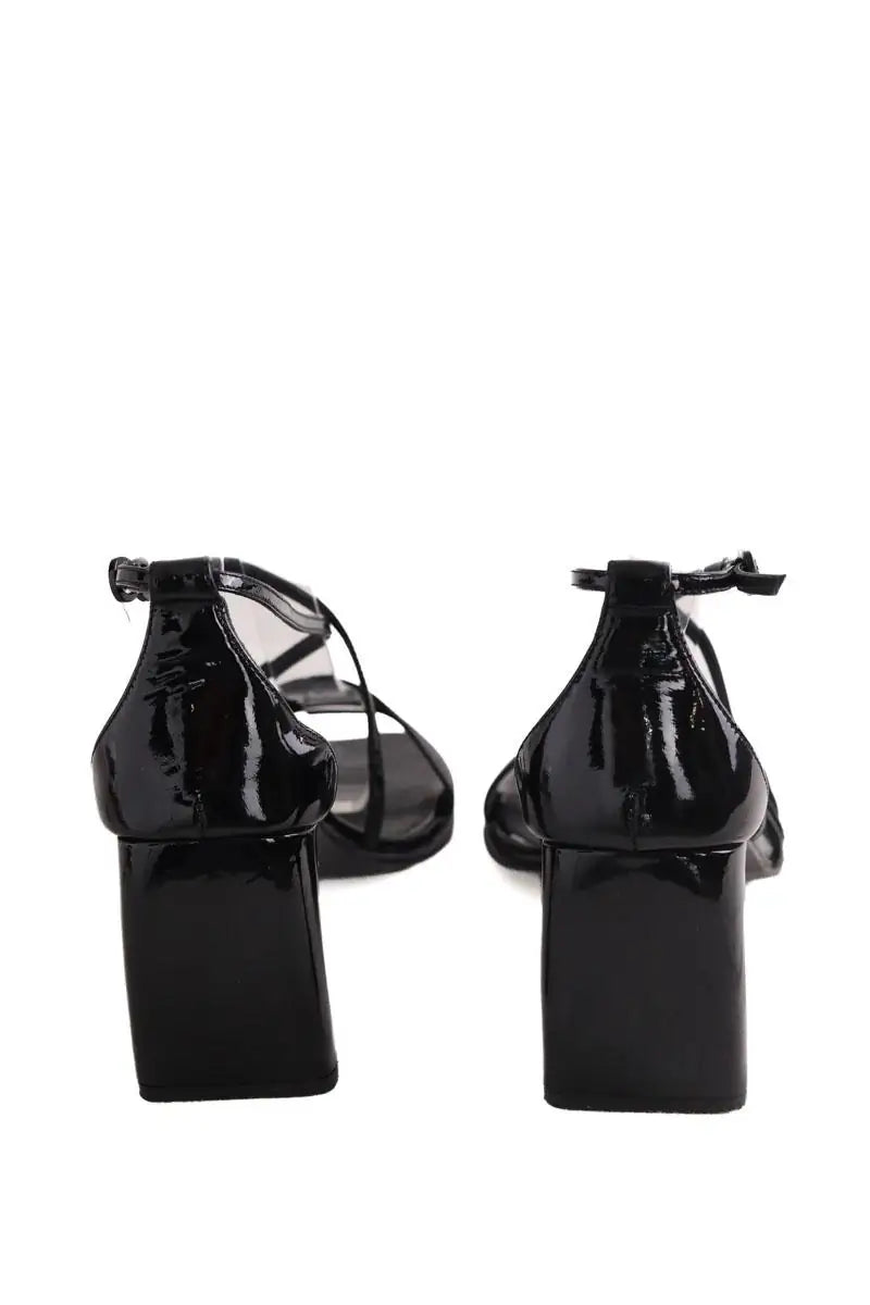 Sandales Free Lance Noir en Cuir