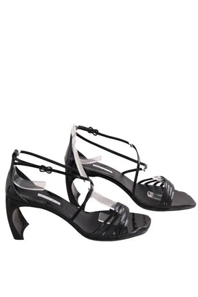 Sandales Free Lance Noir en Cuir