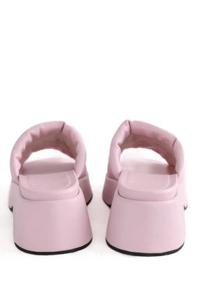 Sandales Ganni Rose en Cuir
