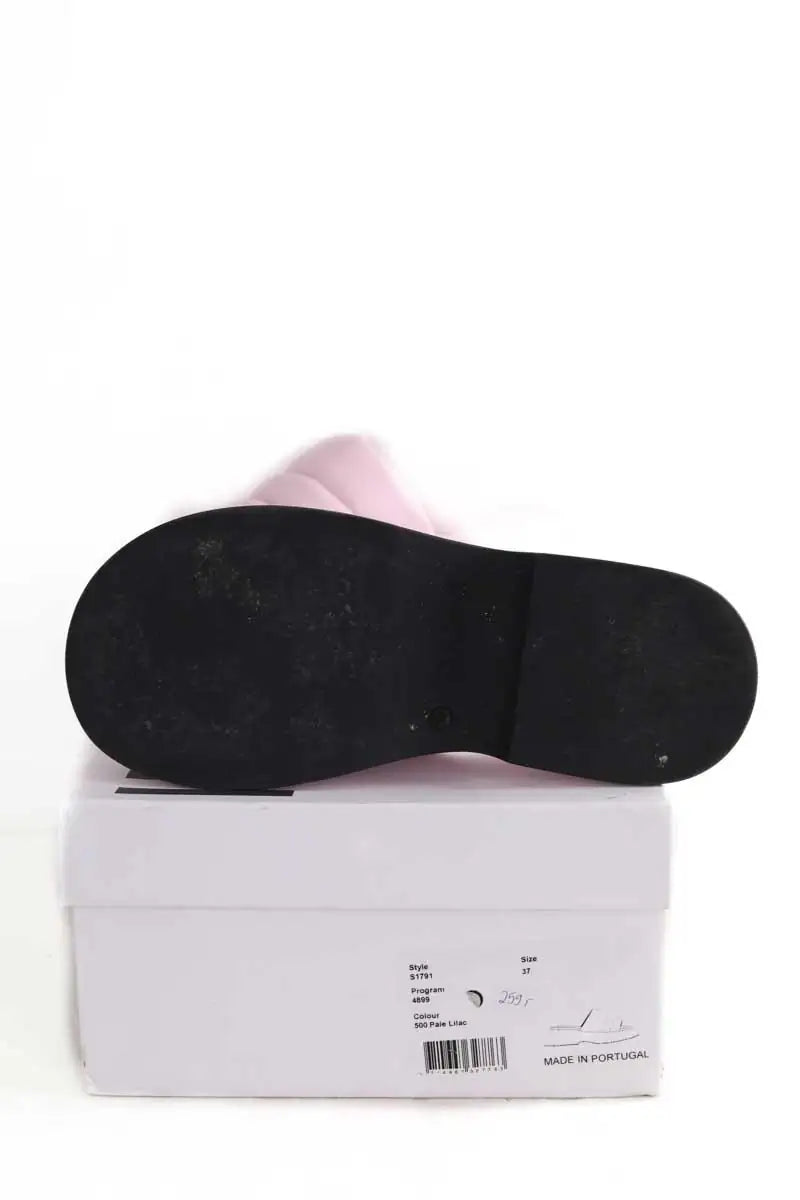 Sandales Ganni Rose en Cuir