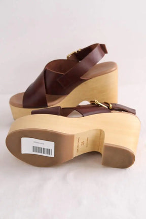 Sandales Gerard Darel Bordeaux en Cuir