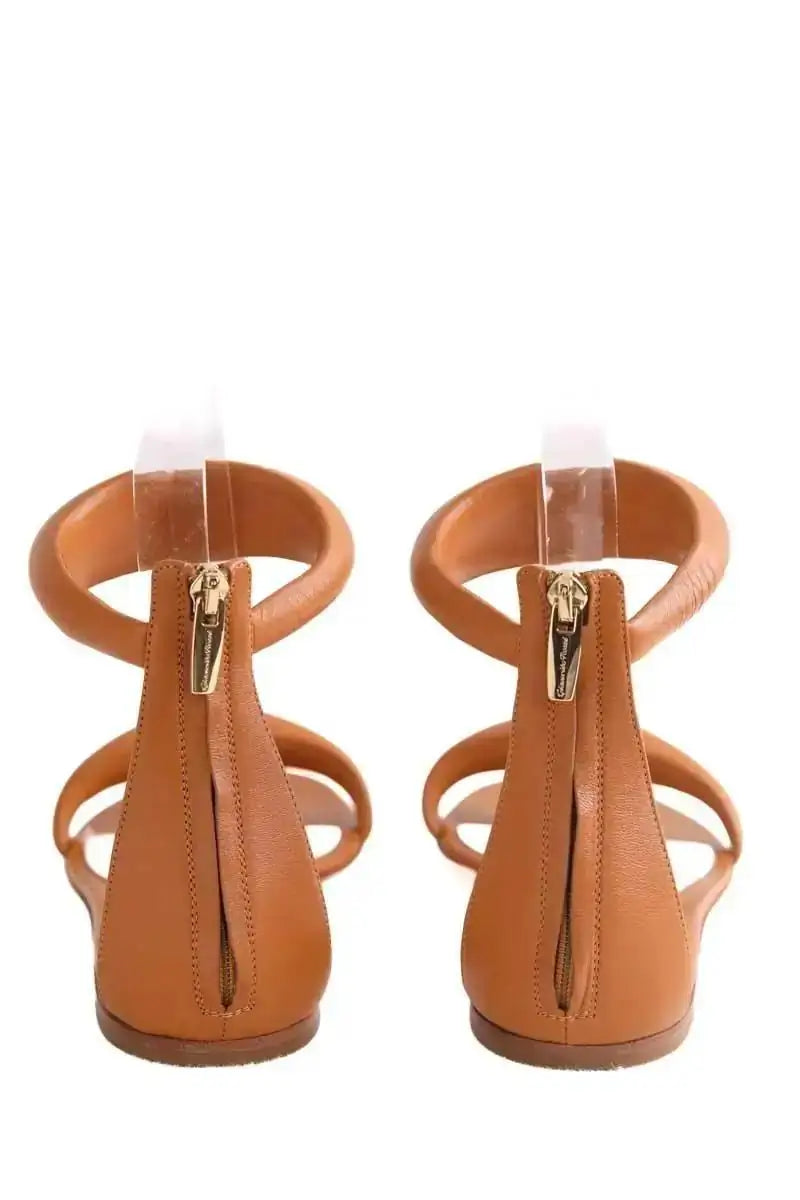 Sandales Gianvito Rossi Orange en Cuir