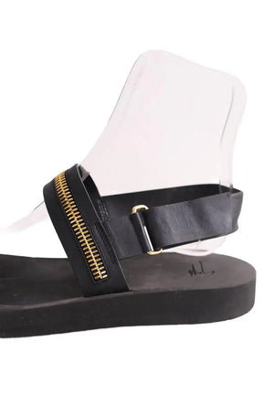 Sandales Giuseppe Zanotti Noir en Caoutchouc
