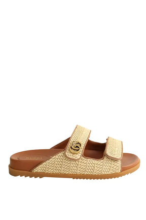 Sandales Gucci Beige en Cuir, taille 38 - Seconde Main