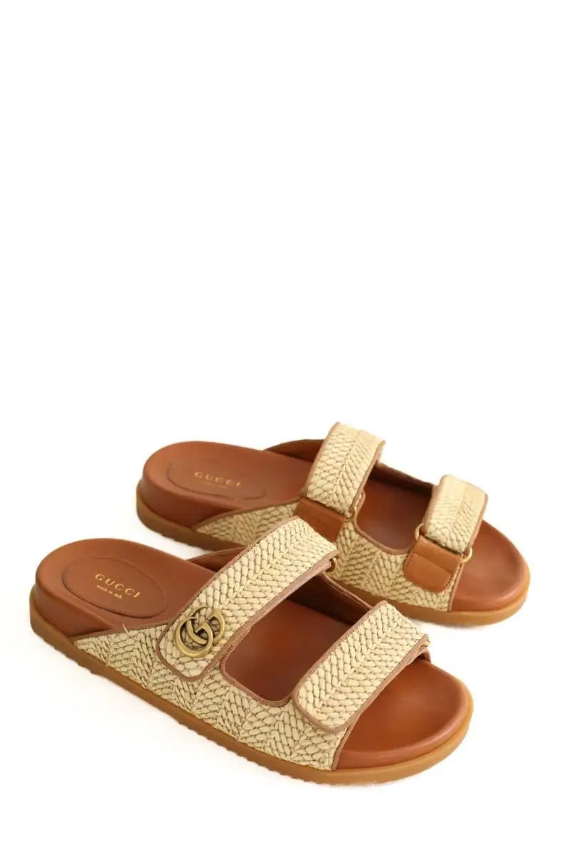 Sandales Gucci Beige en Cuir