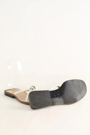 Sandales Gucci Blanc en Cuir
