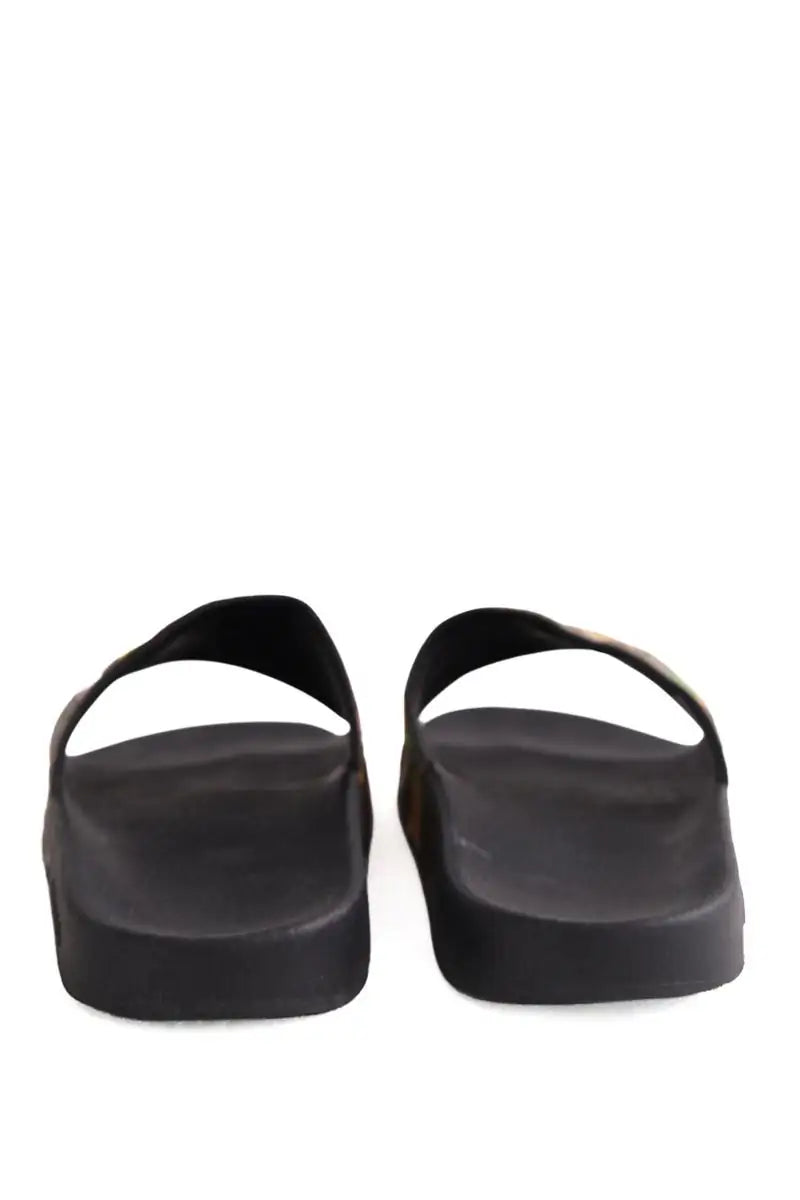 Sandales Gucci Noir en Caoutchouc