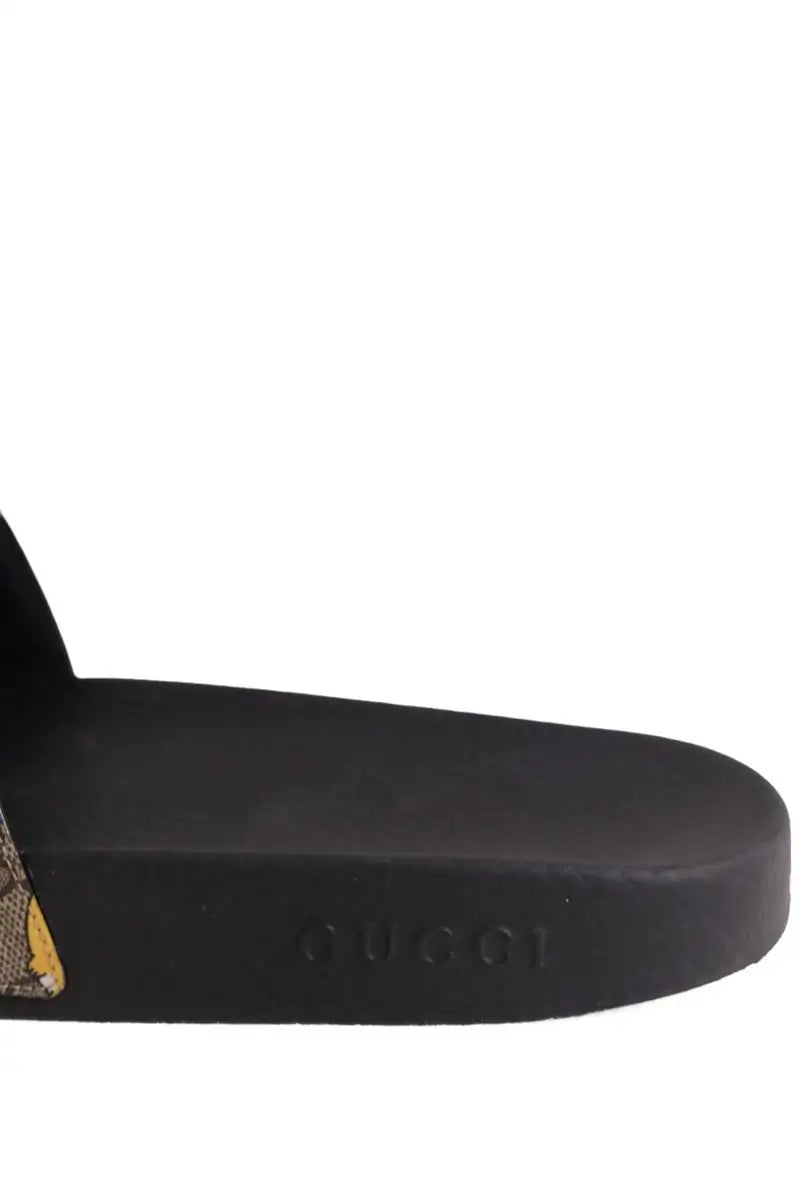 Sandales Gucci Noir en Caoutchouc