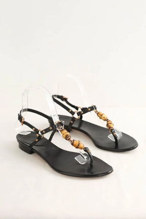 Sandales Gucci Noir en Cuir